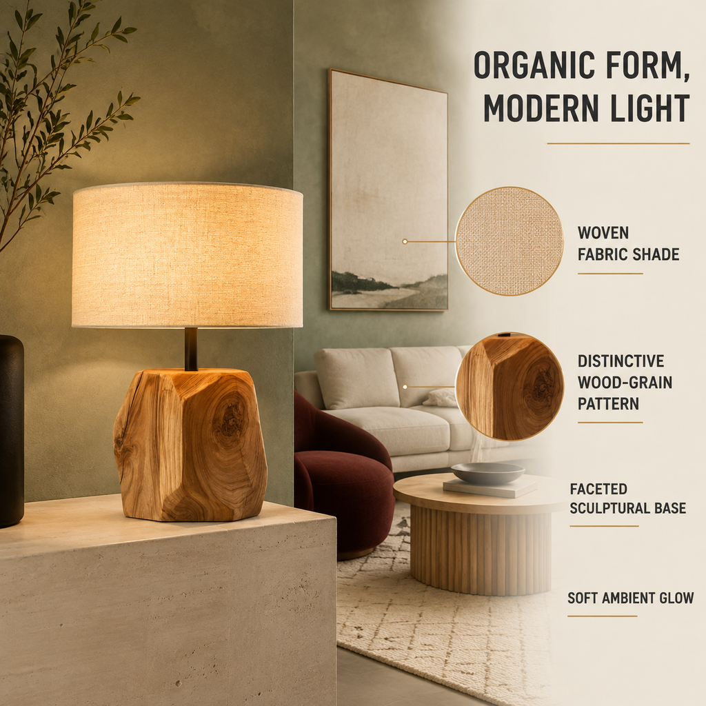 Feature callout infographic - organic form modern light